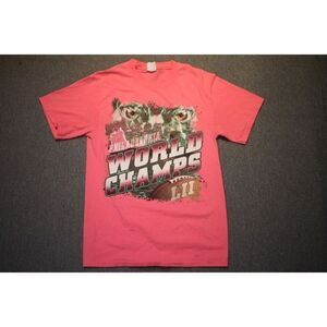 Philadelphia Eagles World Champs Pink T-Shirt - Size Small